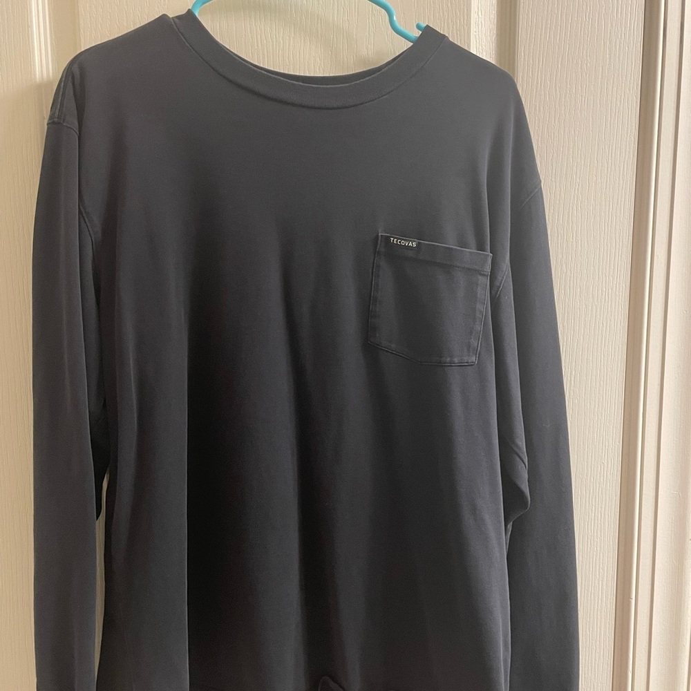 Tecovas Black Long Sleeve Tee